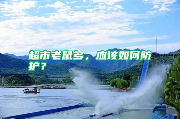 超市老鼠多，應該如何防護？